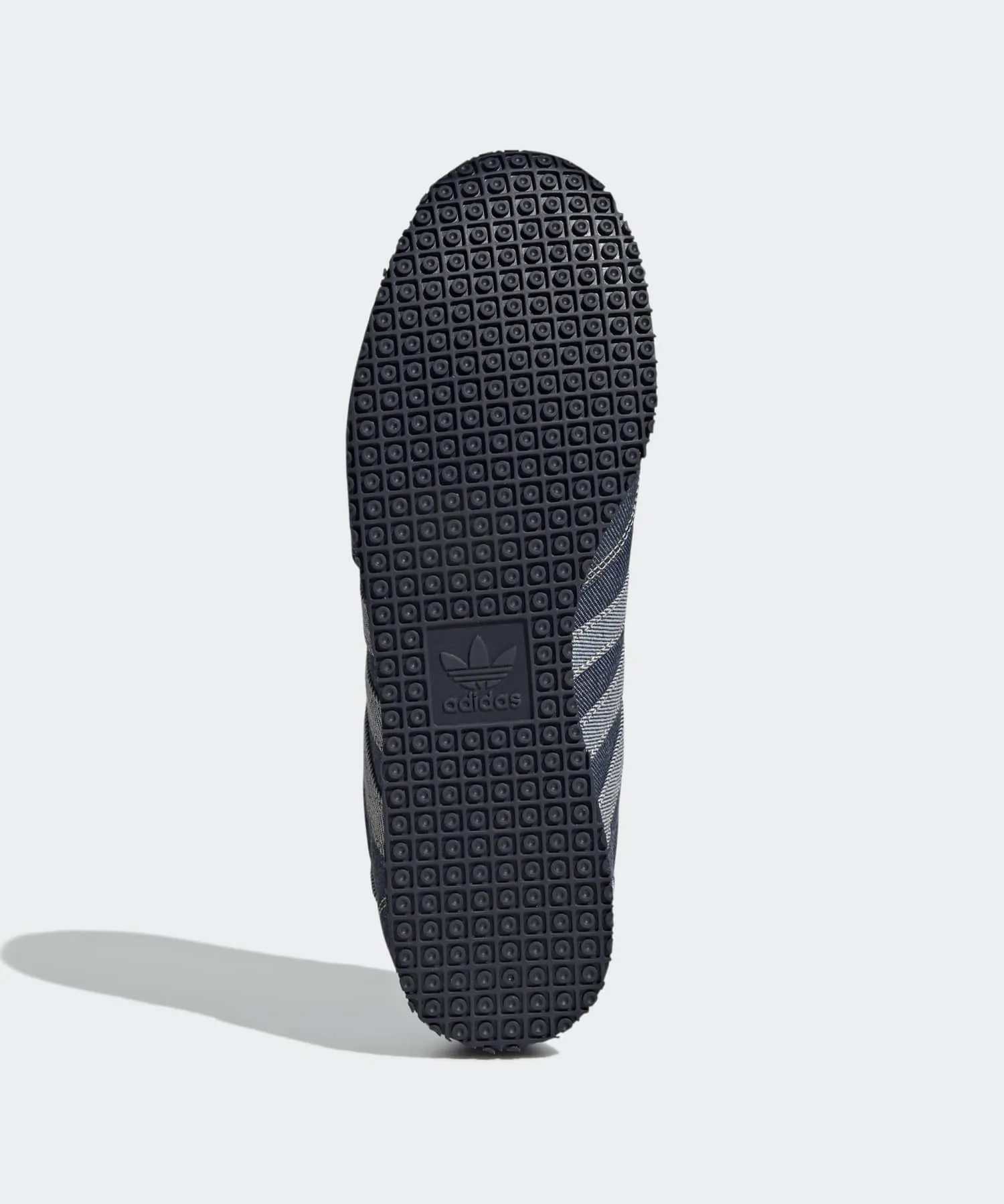 Унисекс кроссовки adidas Galaxy OG из денима с тремя полосками тёмно-синие — фото 3