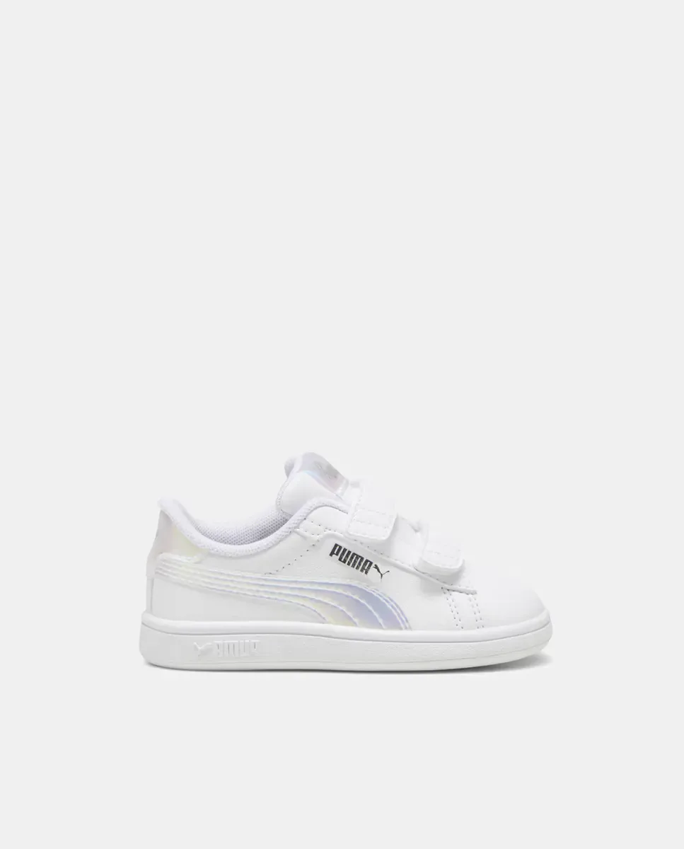 Детские повседневные кроссовки Smash 3.0 Puma, белый