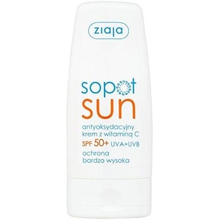 

Ziaja Sopot Антиоксидантный солнцезащитный крем для лица SPF 50+ 50 мл