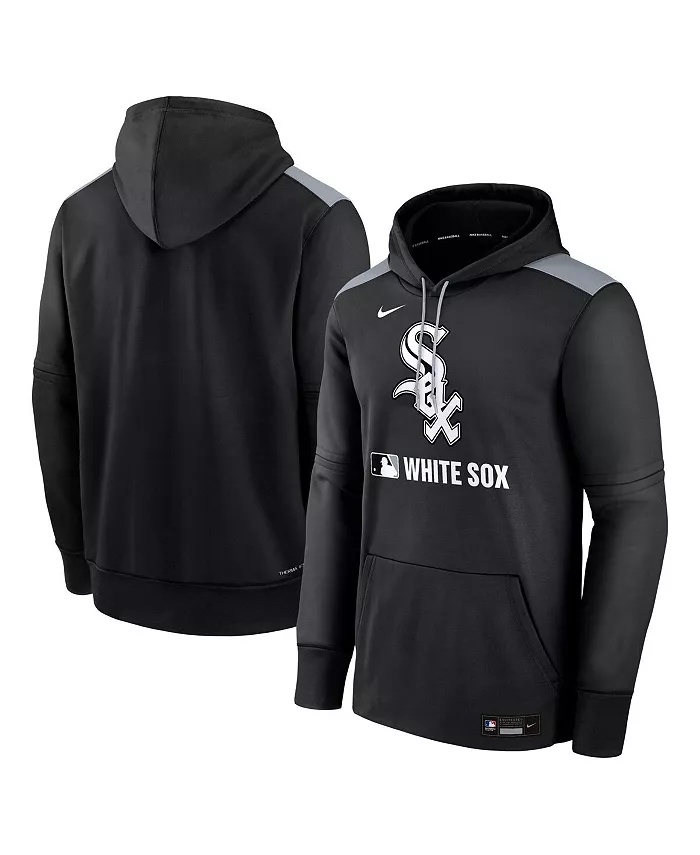 

Мужская черная толстовка с капюшоном Authentic Collection Performance Chicago White Sox Nike
