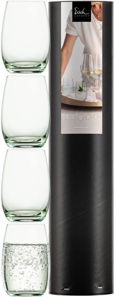 

Eisch 4 чашки 500/91 зеленый в подарочном тубусе LIGHT 78550080