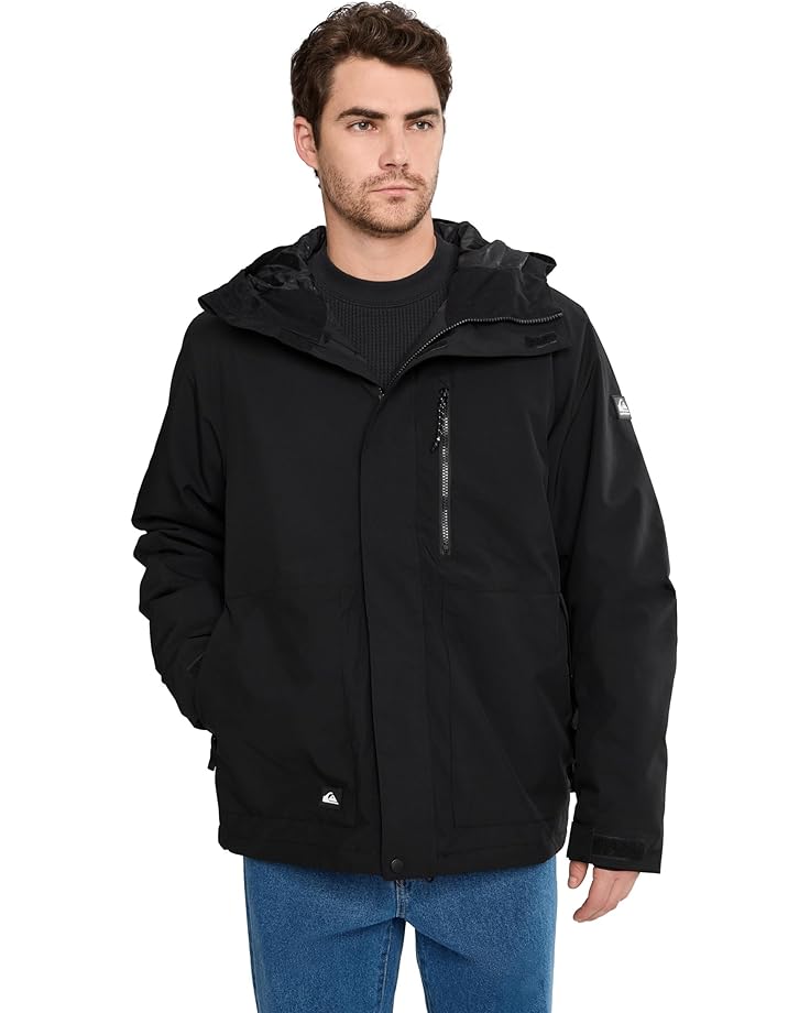 

Мужская куртка Quiksilver Mission Solid Snow, Black