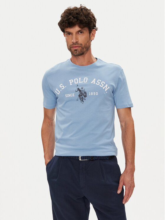 

Футболка regular fit MUP3268 U.S. Polo Assn., голубой