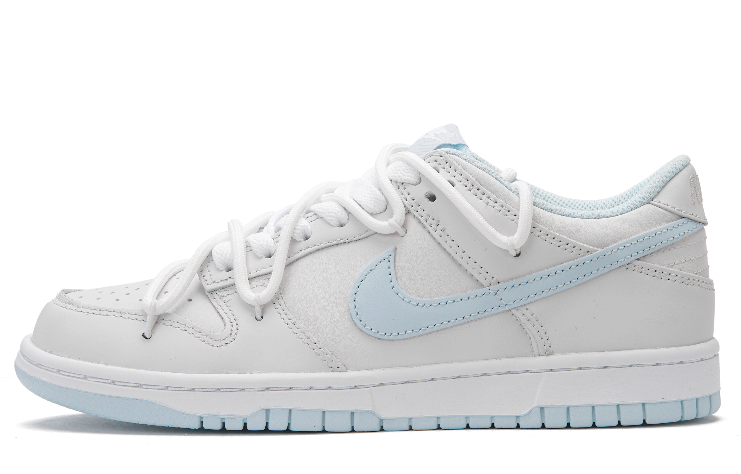 

Низкие детские кроссовки для скейтбординга Dunk Sea Salt Ice Cubes для подростков Nike, синий/белый