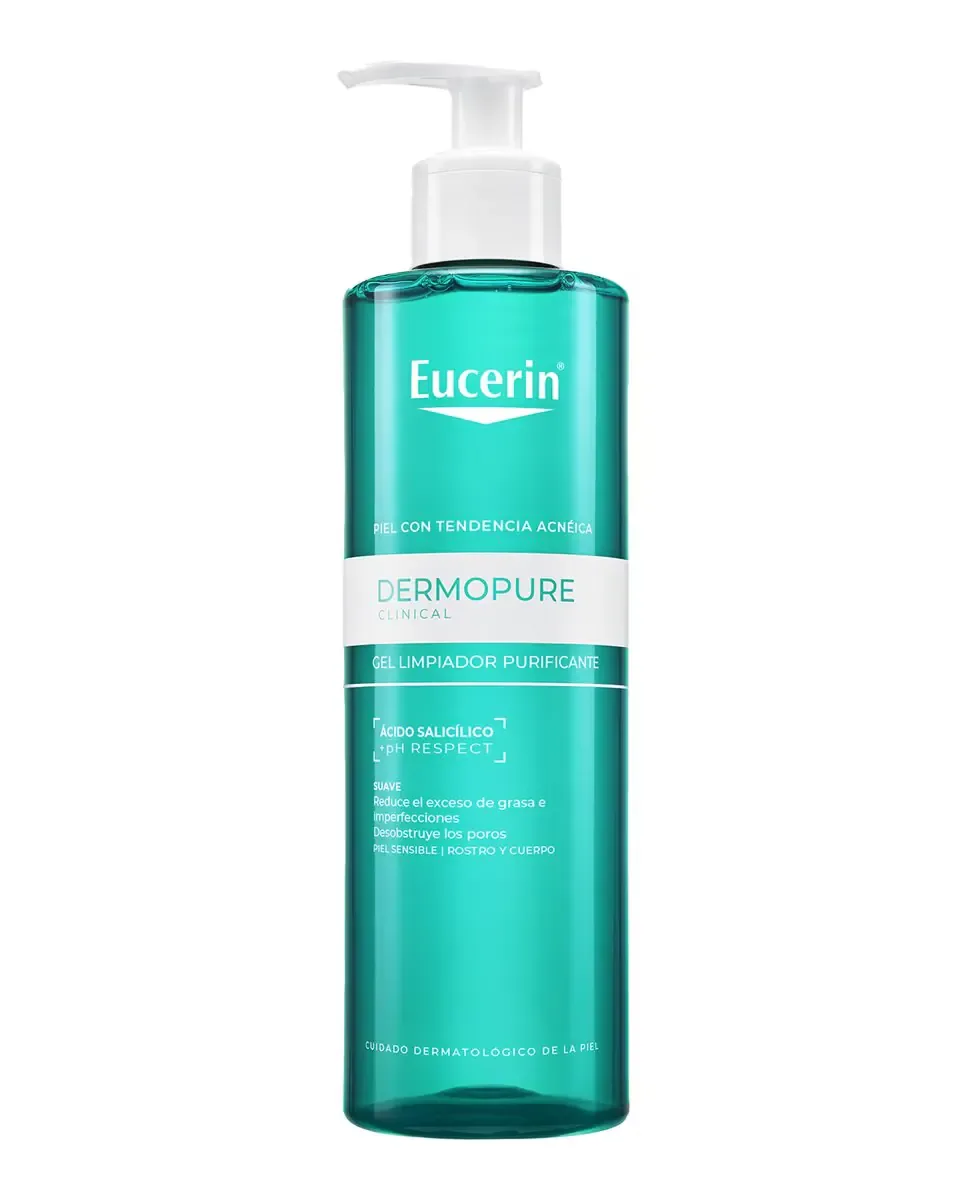 Гель для умывания Eucerin — Очищающий гель Purificante DermoPure Clinical, 200 мл