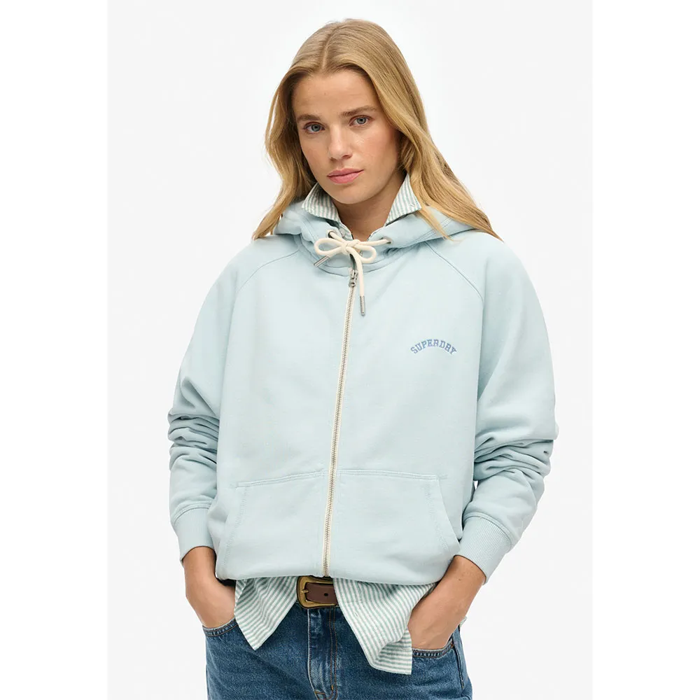 

Толстовка Superdry Essential Logo Osz Raglan, синий