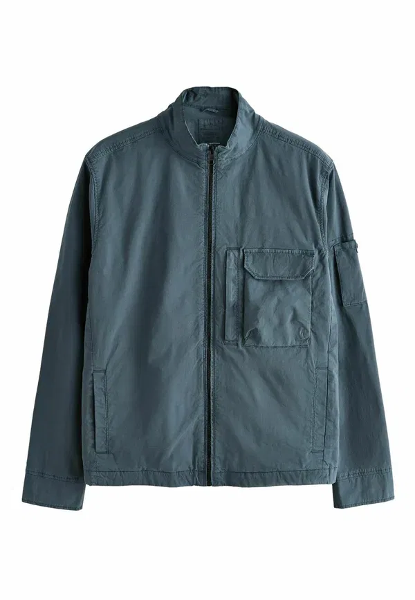 Куртка джинсовая Regular fit zip through Next, синий