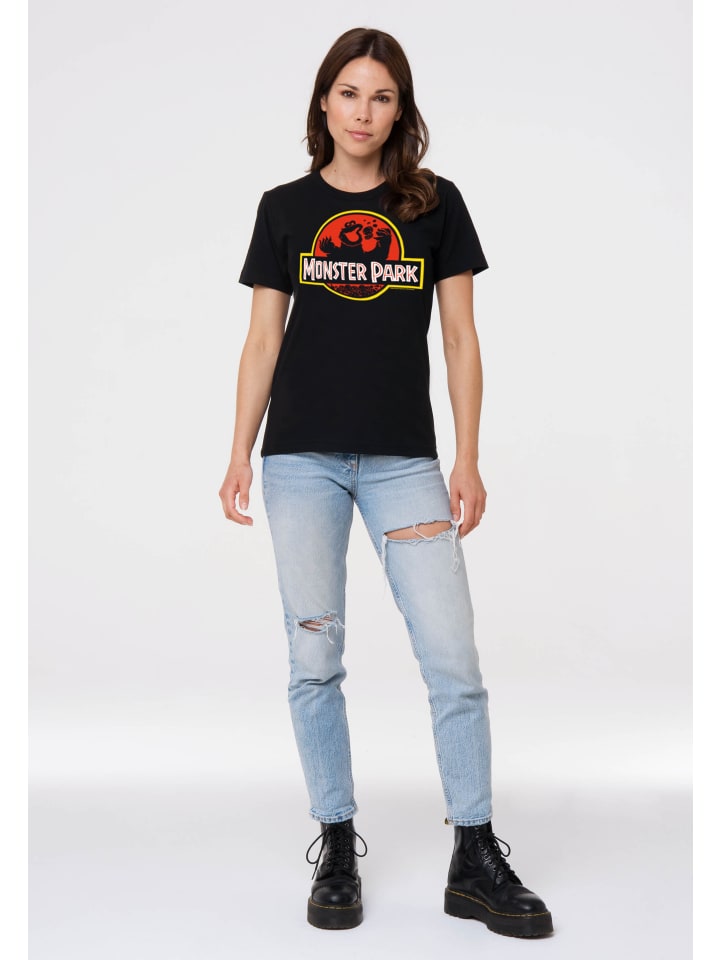 

Футболка Улица Сезам с изображением печенья и монстра из Monster Park, черного цвета Logoshirt, Черный, Футболка Улица Сезам с изображением печенья и монстра из Monster Park, черного цвета Logoshirt