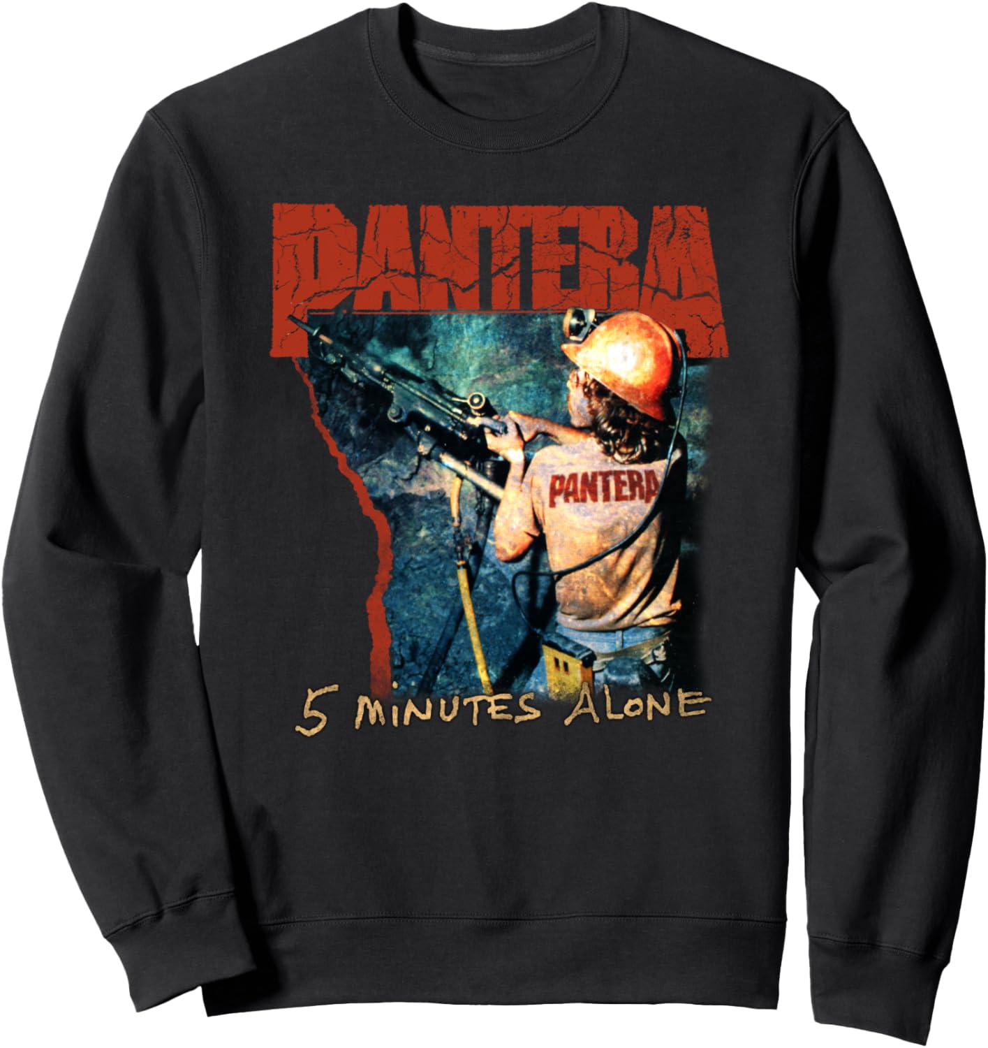 

Официальная толстовка Pantera 5 Minute, черная, Черный, Официальная толстовка Pantera 5 Minute, черная