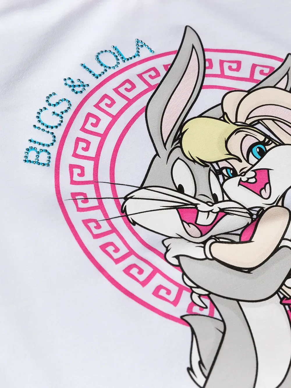 Футболка с принтом Looney Tunes Monnalisa, белый — фото 4