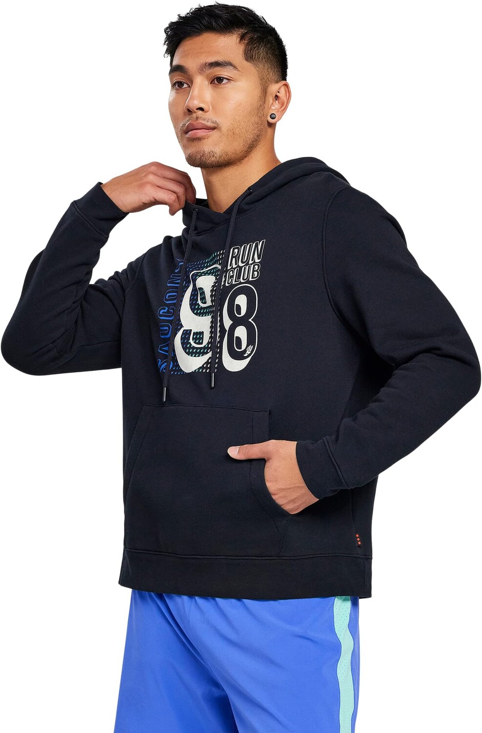 

Толстовка Saucony Rested Hoody, черный