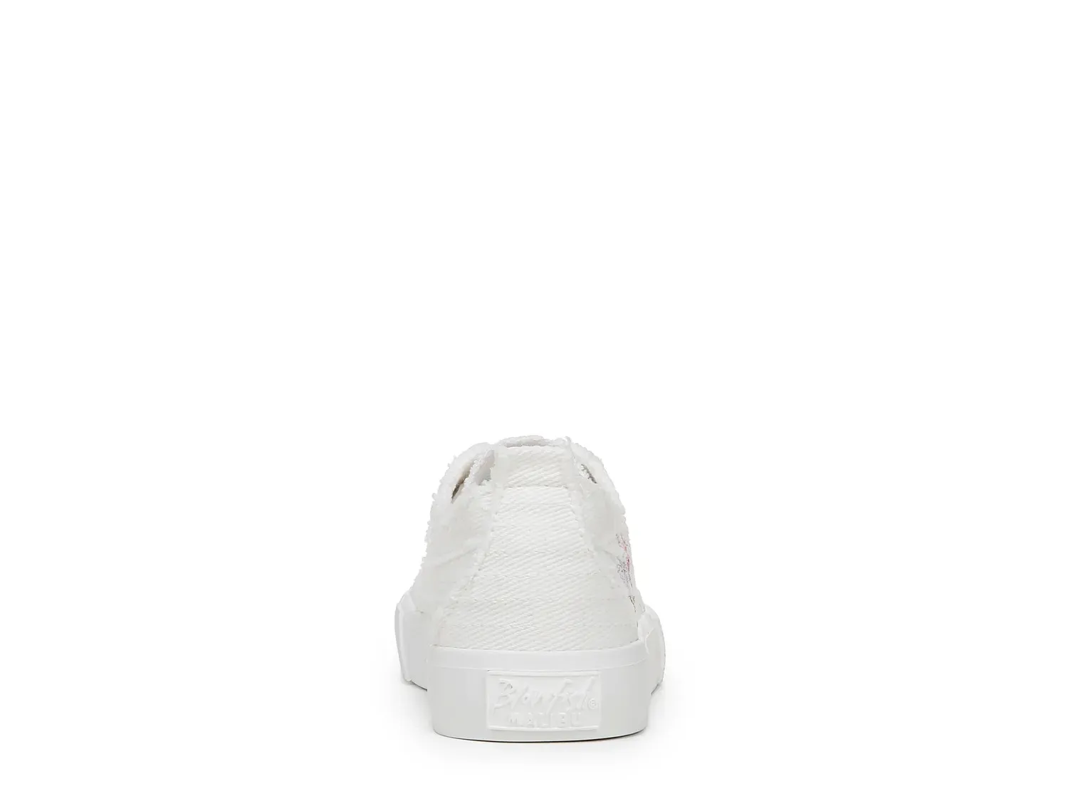 Кроссовки Blowfish Malibu Vivid — детские, белые/розовые/многоцветная цветочная вышивка — фото 4
