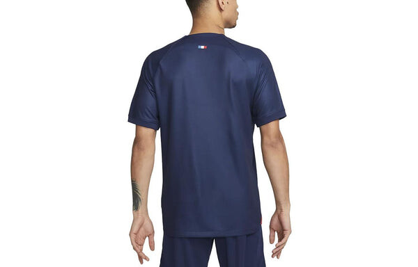 Футболка dri fit paris saint germain 23 24 стадион домашняя футбольная майка Nike, синий — фото 2