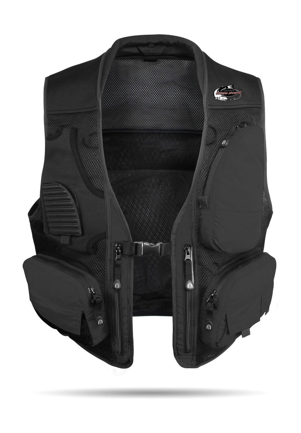 

Мужской рыболовный жилет Fisher normani, черный