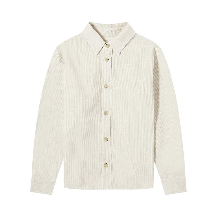 

Рубашка A.P.C. Bobby Logo Overshirt, белый