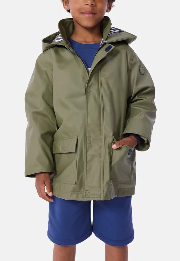Водонепроницаемая куртка cires купе с вентиляцией Petit Bateau, Olivine