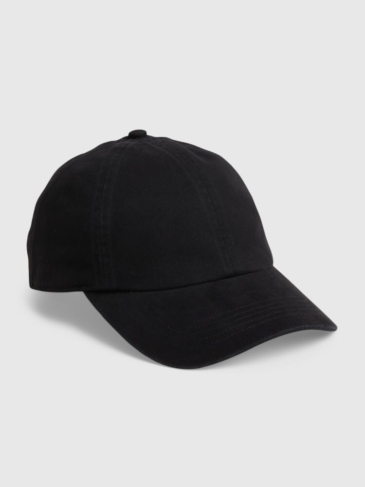 

Бейсболка из органического хлопка Gap, черный