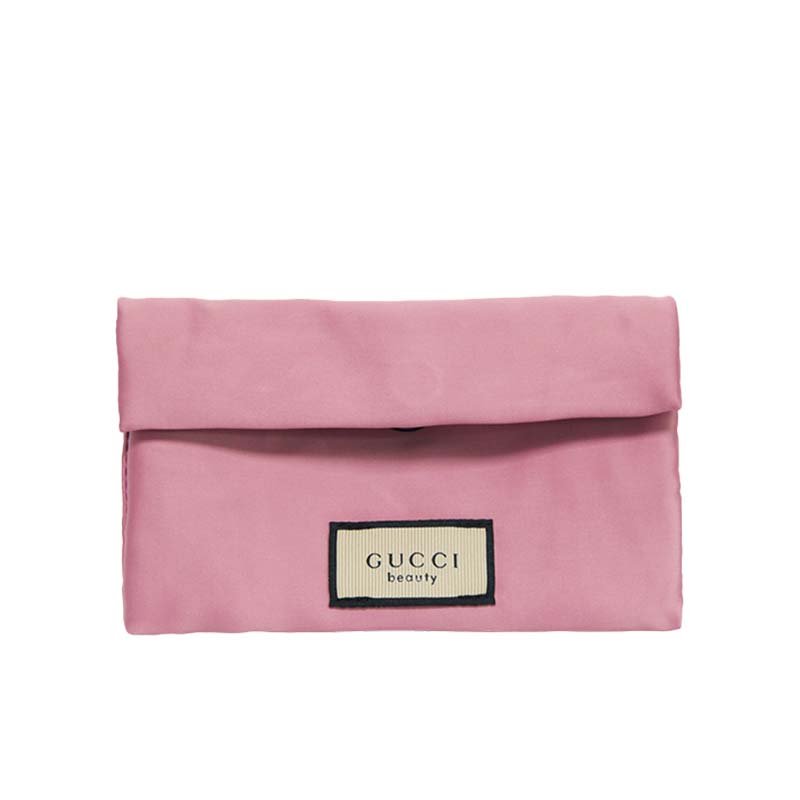 GUCCI Расческа dreamy gardenia и косметичка pink floral портативная — фото 3