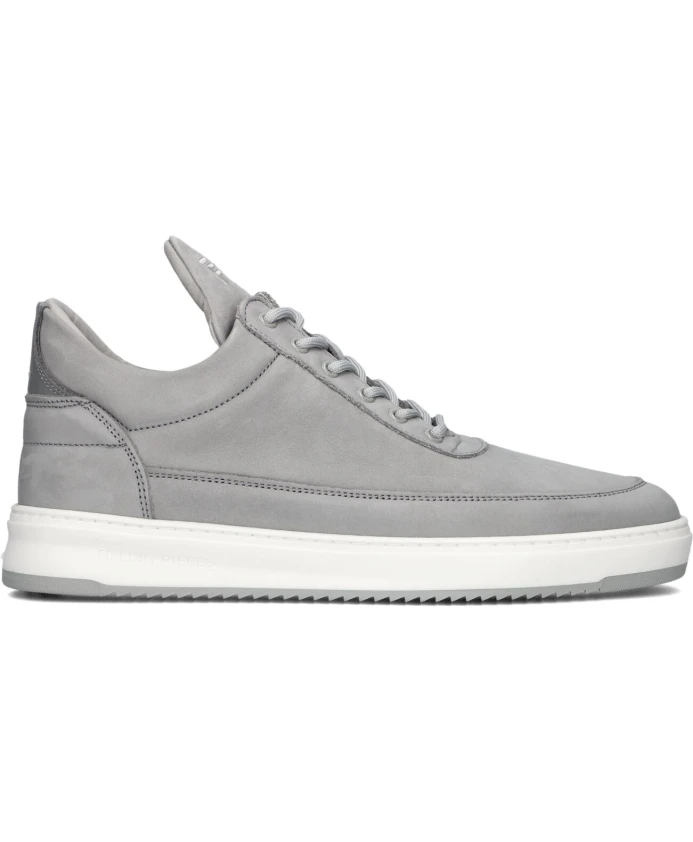 

Кроссовки Low He из нубука Filling Pieces, серый