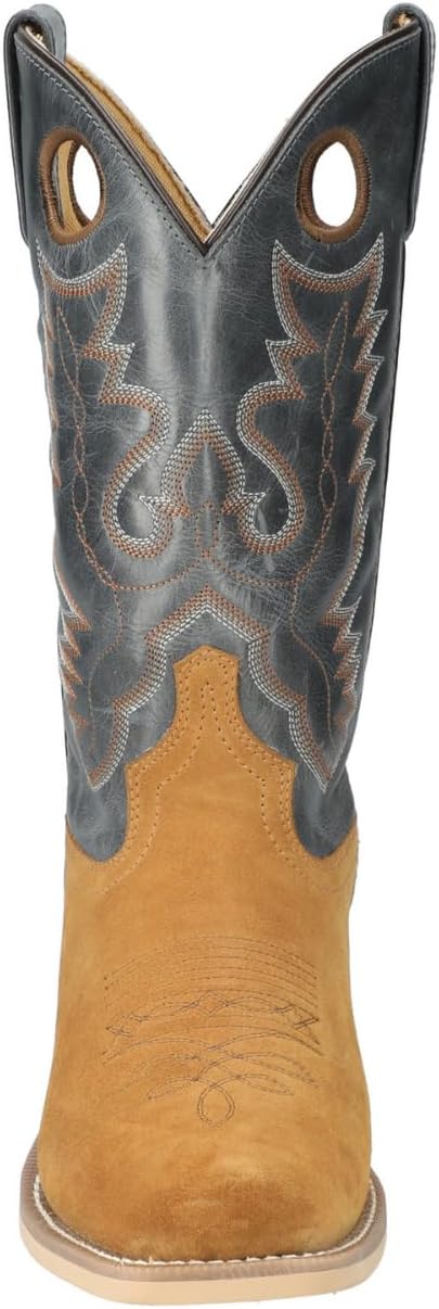 Мужские сапоги Smoky MTN Santafe из страусиной кожи Smoky Mountain Boots, синий — фото 4