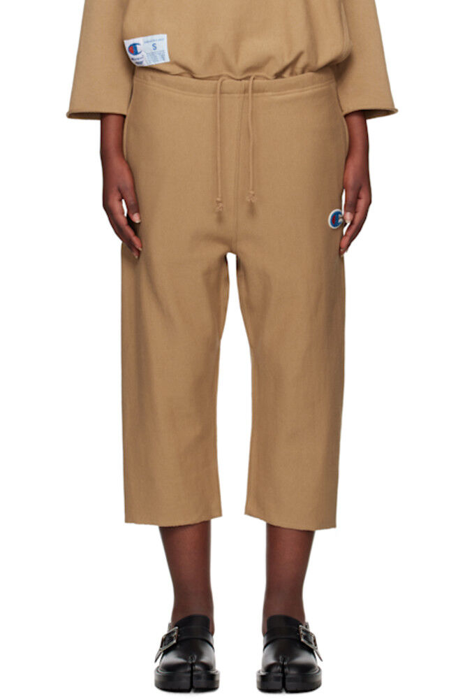 

Укороченные спортивные штаны Tan Champion Edition UNDERCOVER