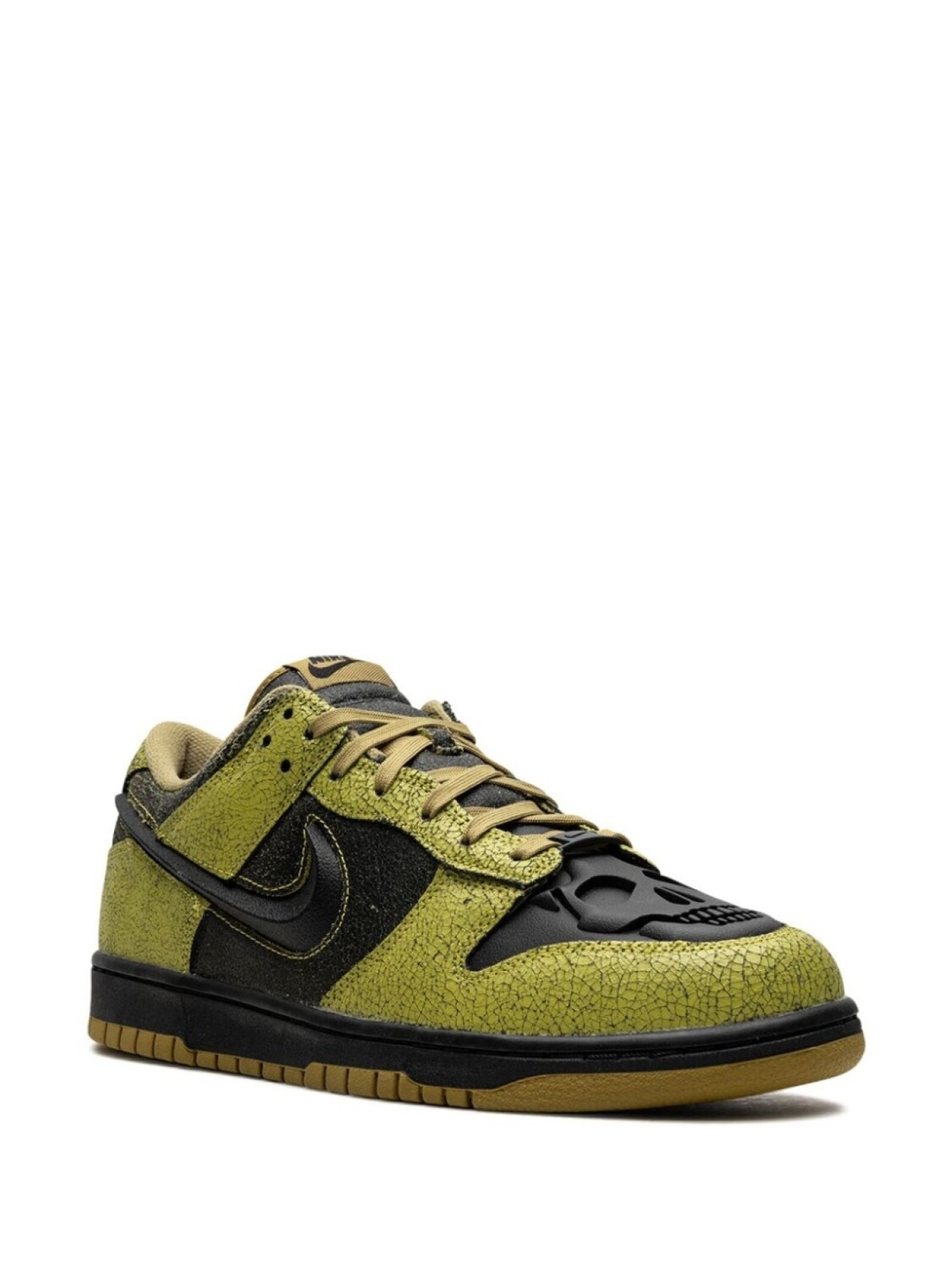 Кроссовки Dunk Low на Хэллоуин Nike, зеленый — фото 2