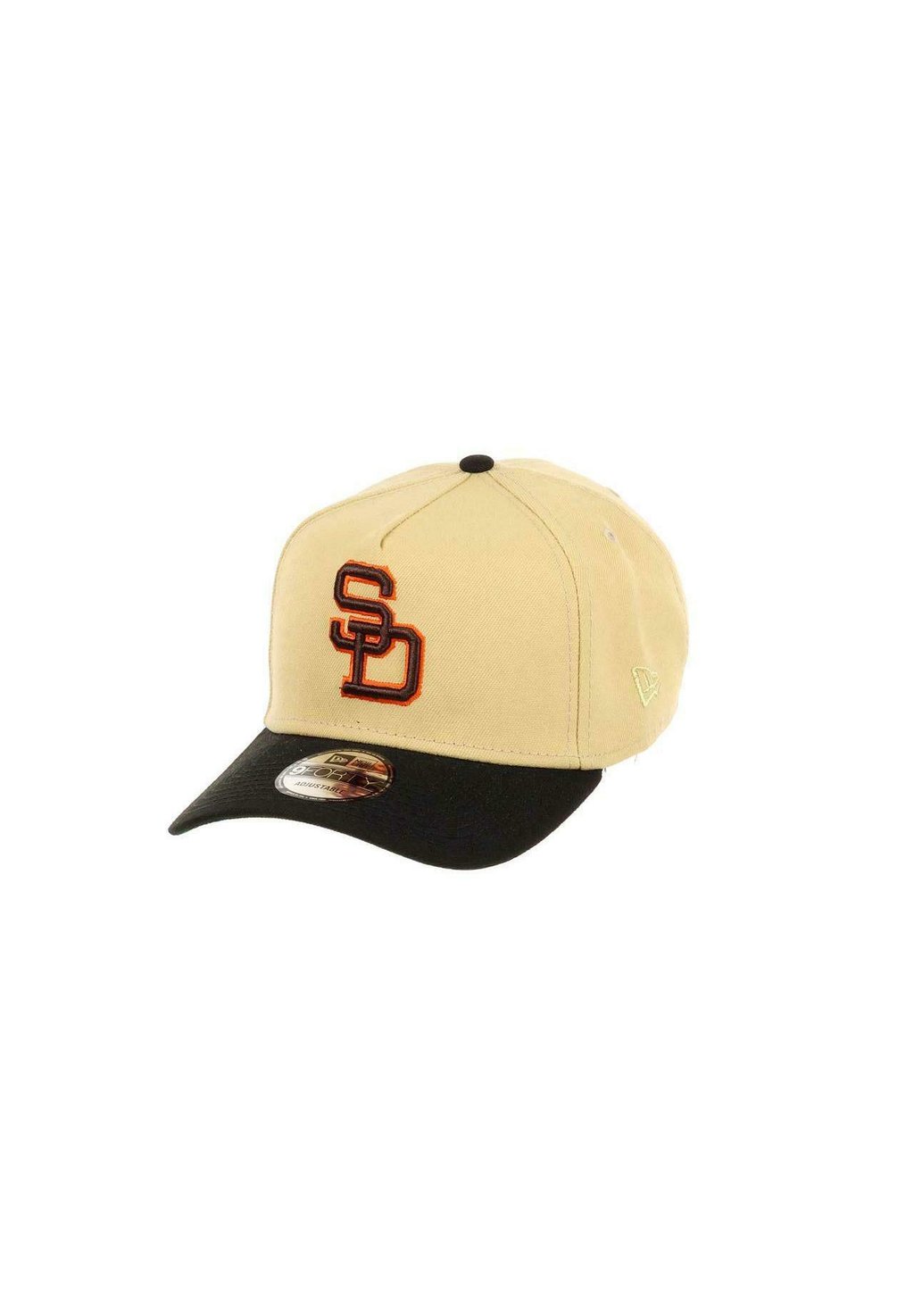 

Бейсболка SAN DIEGO PADRES MLB 50TH ANNIVERSARY SIDEPATCH VEGAS 9FORTY A-FRAME SNAPBACK New Era, цвет beige