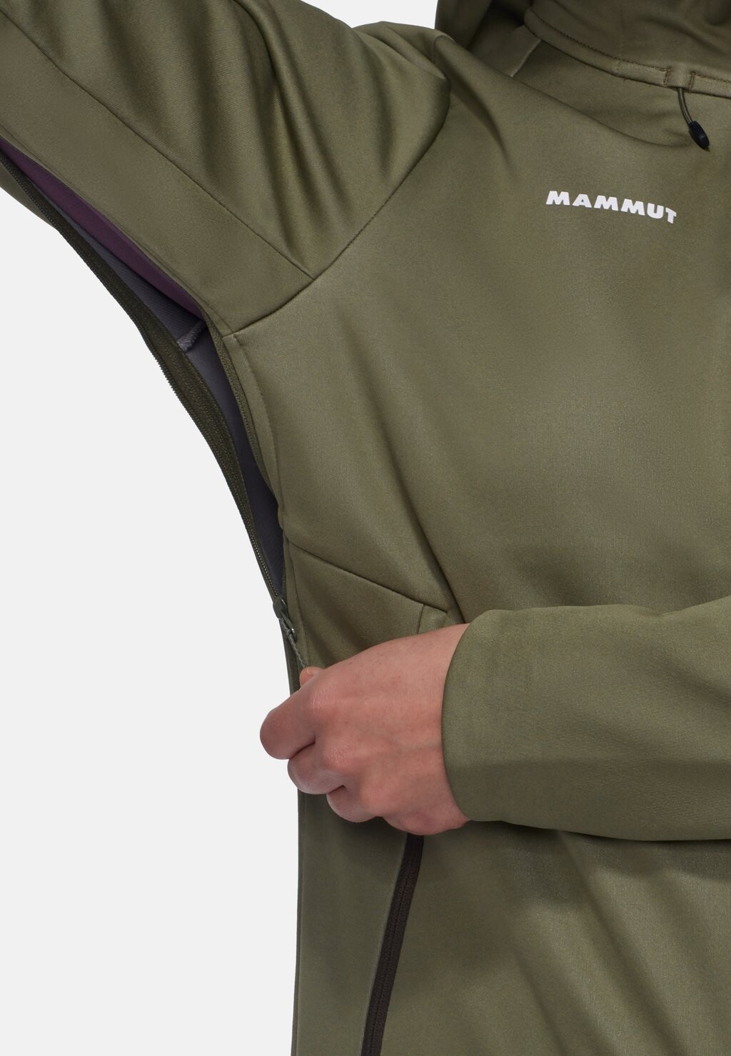 

Куртка из софтшелла ULTIMATE HOODED Mammut, зеленый