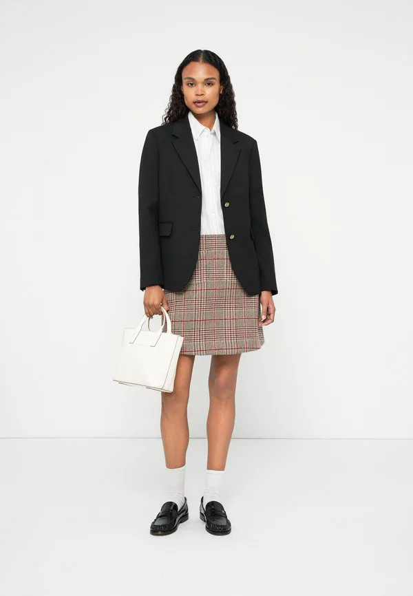 Классический пиджак из шерстяной смеси стандартного кроя Tommy Hilfiger, Black — фото 2