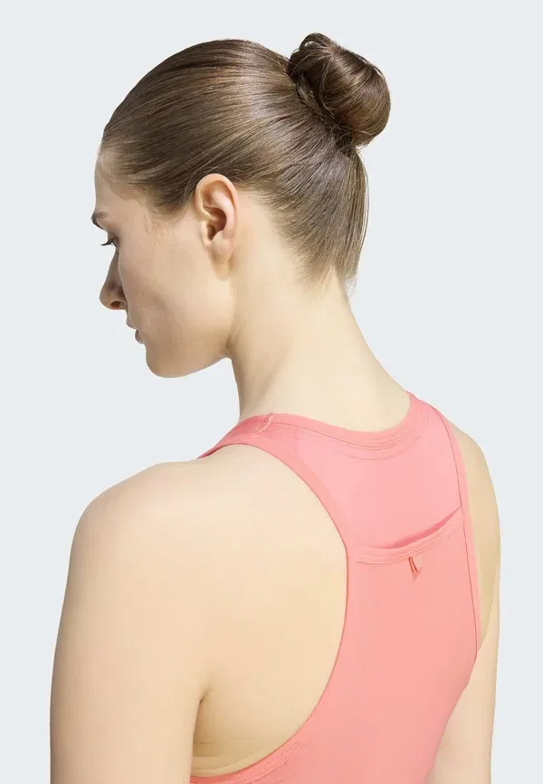 Топ для кросс-тренинга Adidas Performance Adizero crop w, полутурбо — фото 3