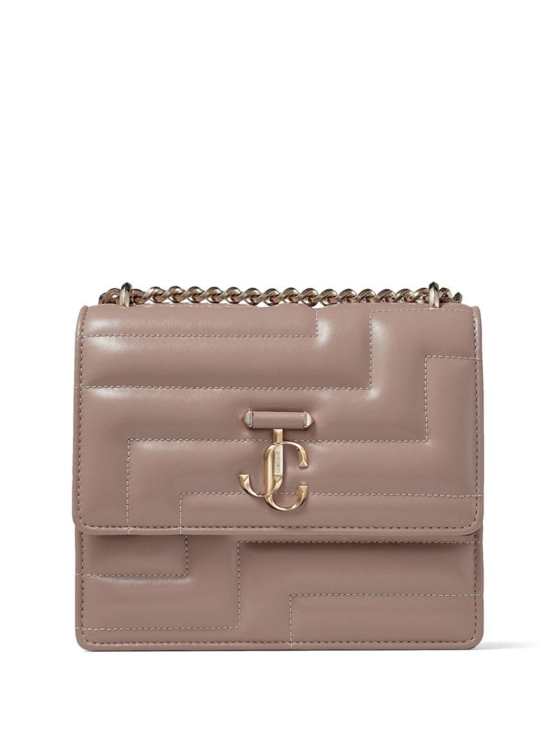 

Стеганая сумкаJimmy Choo Varenne Avenue Quad, нейтральный цвет
