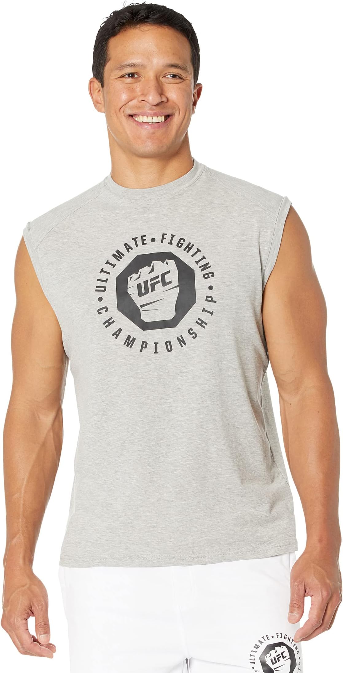 

Футболка без рукавов с круглым вырезом UFC, цвет Sport Grey Heather