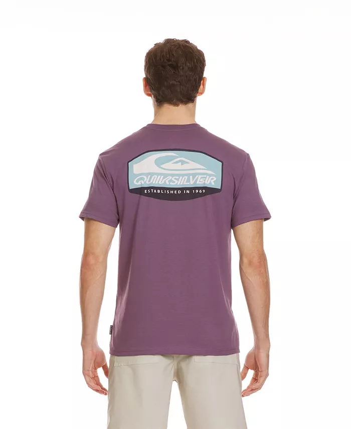 

Мужская футболка Archway с коротким рукавом Quiksilver, фиолетовый