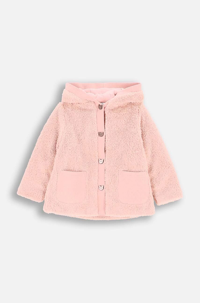 

Детская толстовка из крокодиловой кожи Coccodrillo, розовый