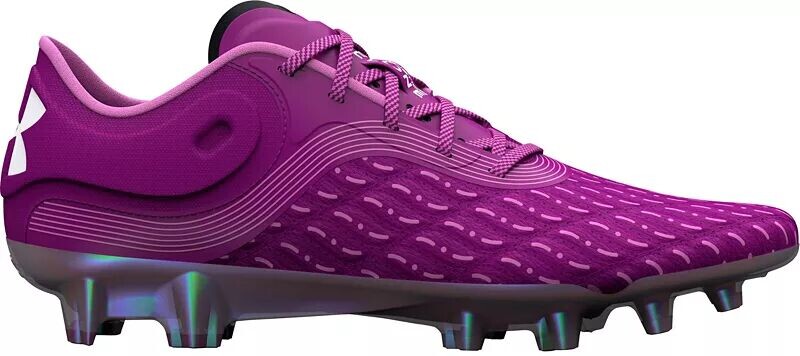

Женские футбольные бутсы Under Armour Magnetic Elite 3 FG, фиолетовый/белый