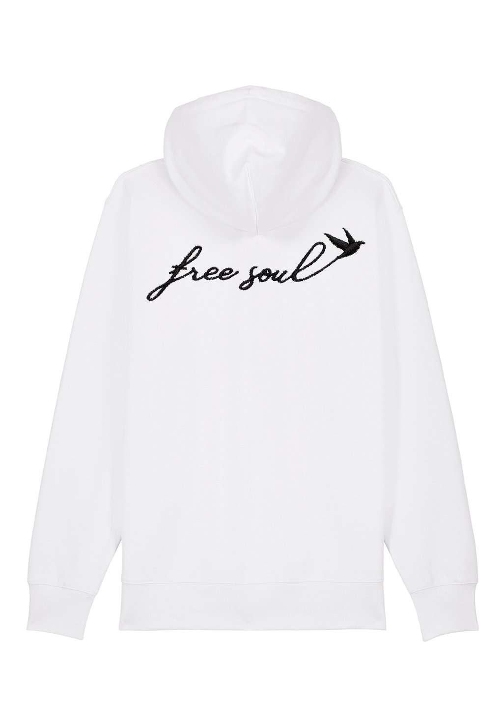 

Толстовка на молнии FREE SOUL BACK EMBROIDERY Mira Paris, белый