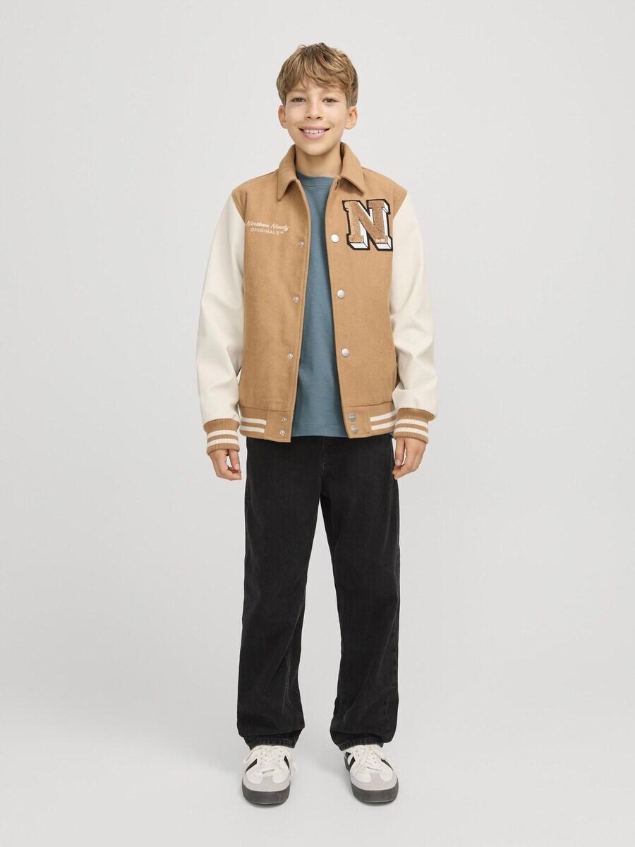 Футболка Jack & Jones Junior Shirt JJEUrban Edge, пыльно-голубой — фото 3