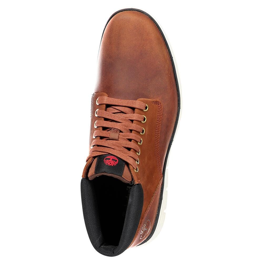 Ботинки мужские Timberland Bradstreet из натуральной кожи премиум-класса, коричневый — фото 4