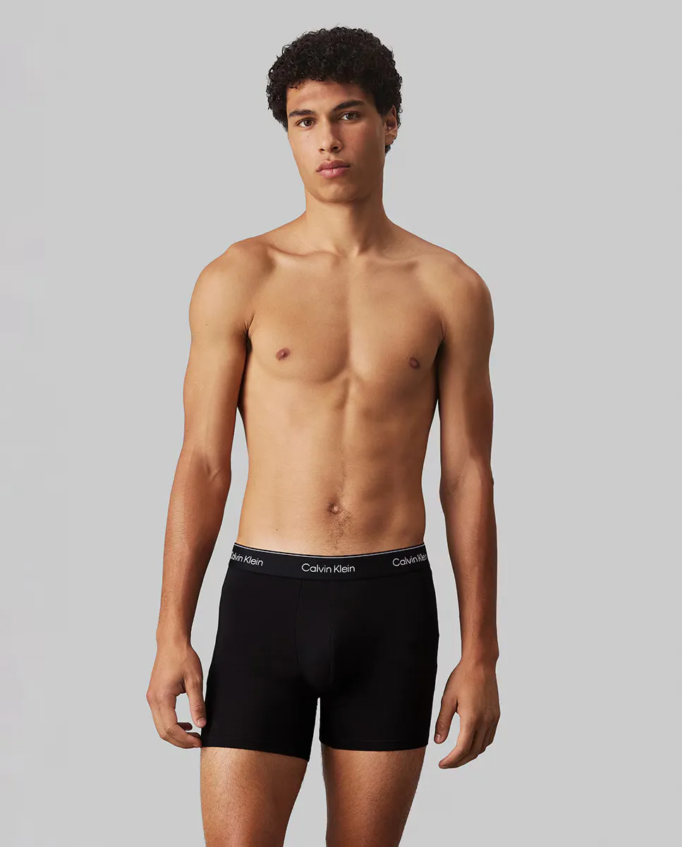 

2 пары длинных боксеров - Modern Cotton Calvin Klein, белый