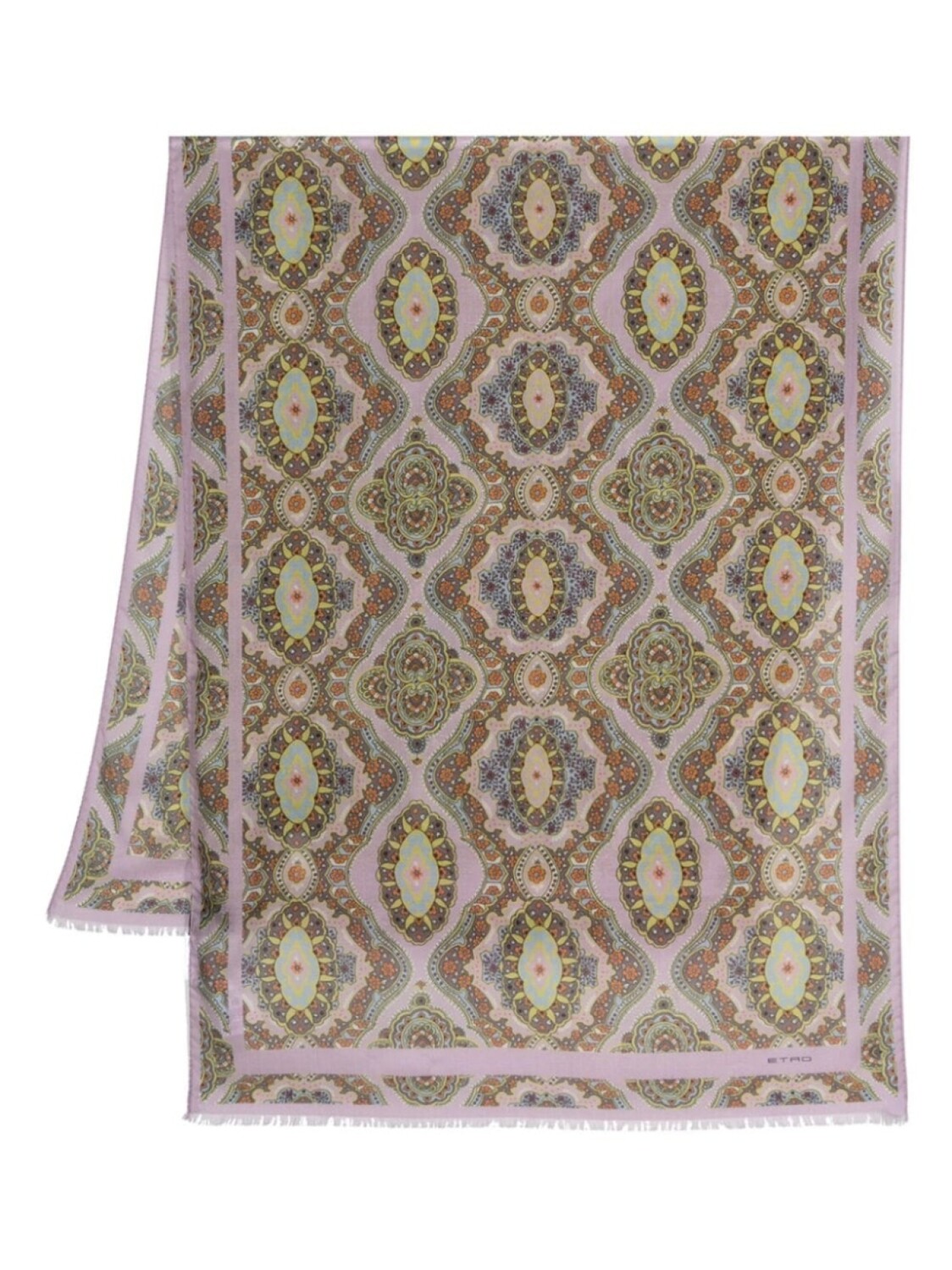 

ETRO шарф с принтом, фиолетовый