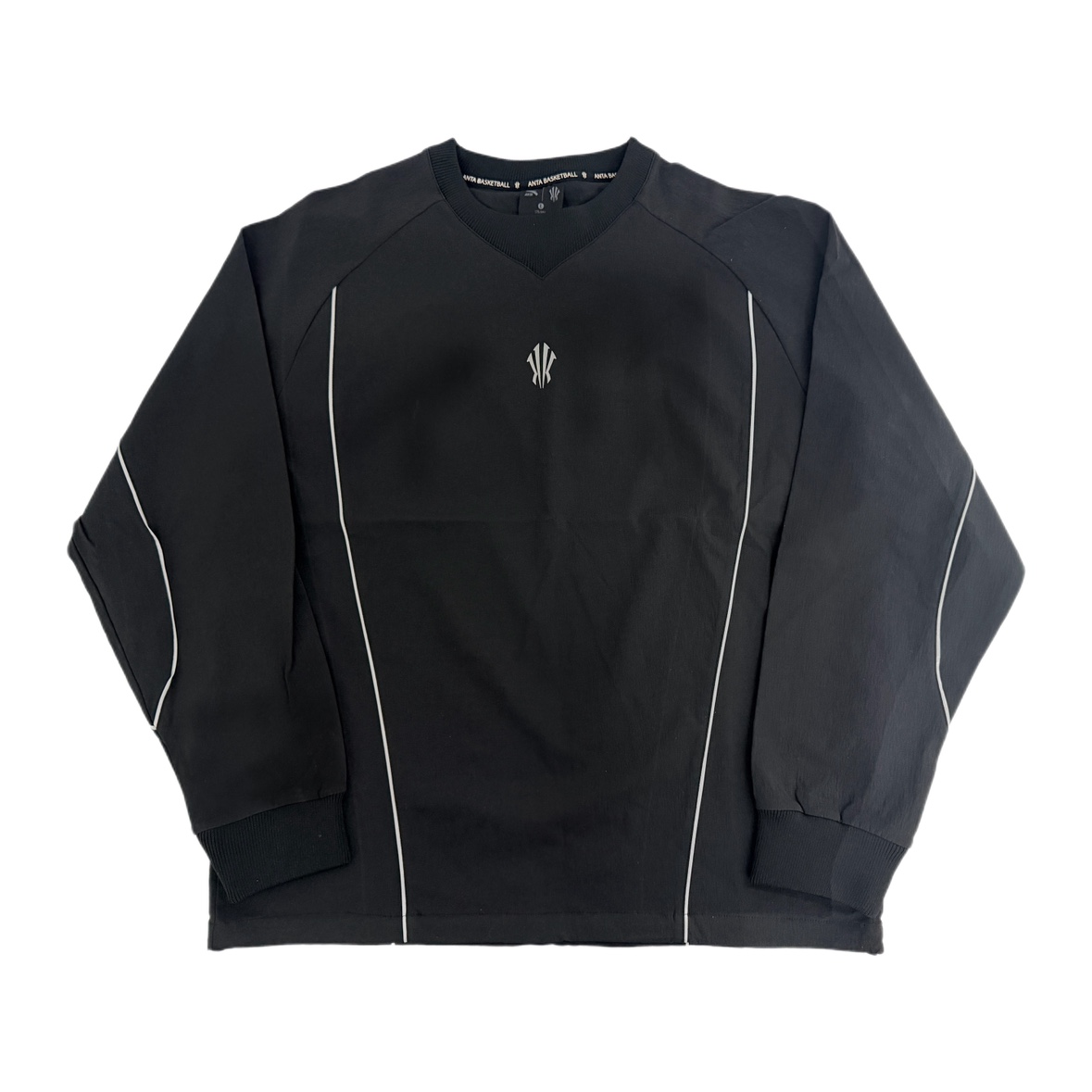 

ANTA Пуловер с круглым вырезом, унисекс, базовый, черный