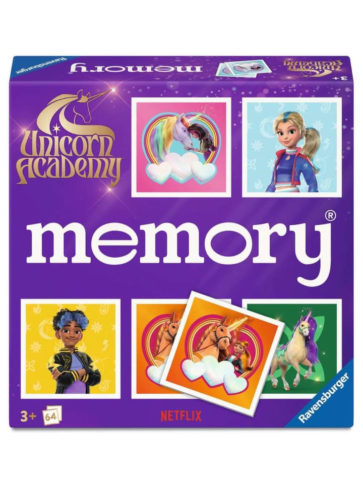 

Игра на развитие памяти Ravensburger Memory Unicorn Academy в красочном исполнении