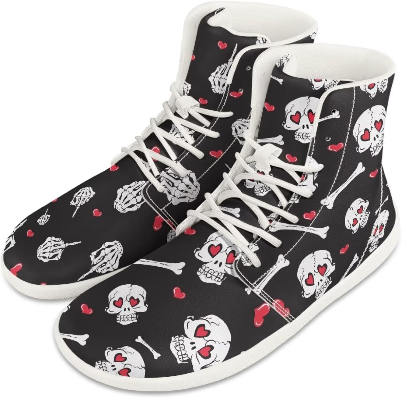 

Мужские кроссовки для хайкинга с принтом «Огненная машина», спортивная обувь для улицы, треккинга и бега по тропам, белая подошва Pugasmiru