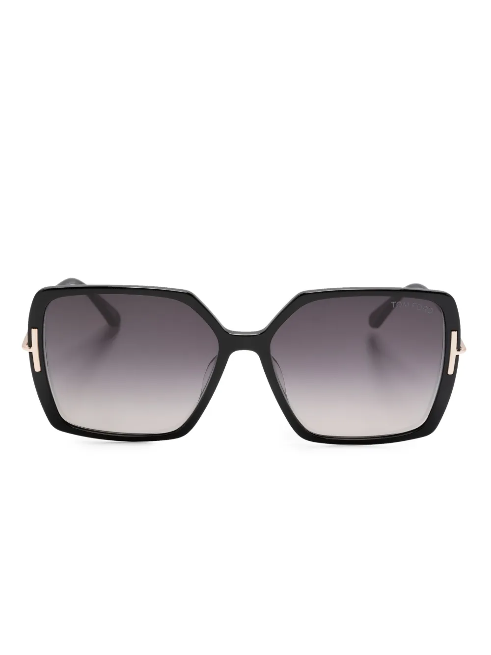 

Солнцезащитные очки с эффектом градиента TOM FORD Eyewear, черный