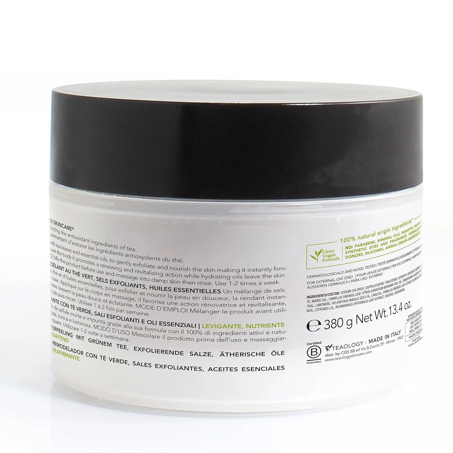 Скраб для тела Green Tea Reshaping Teaology — фото 2
