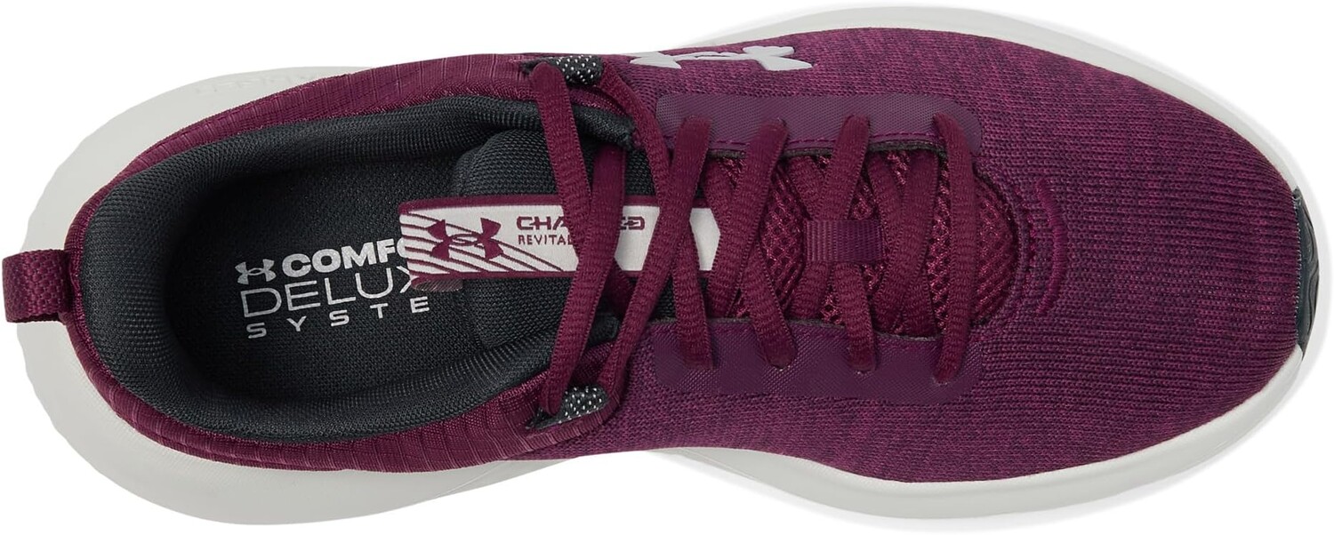 Кроссовки Under Armour Charged Revitalize, цвет Purple Gemini/White Clay/Gray Matter — фото 2