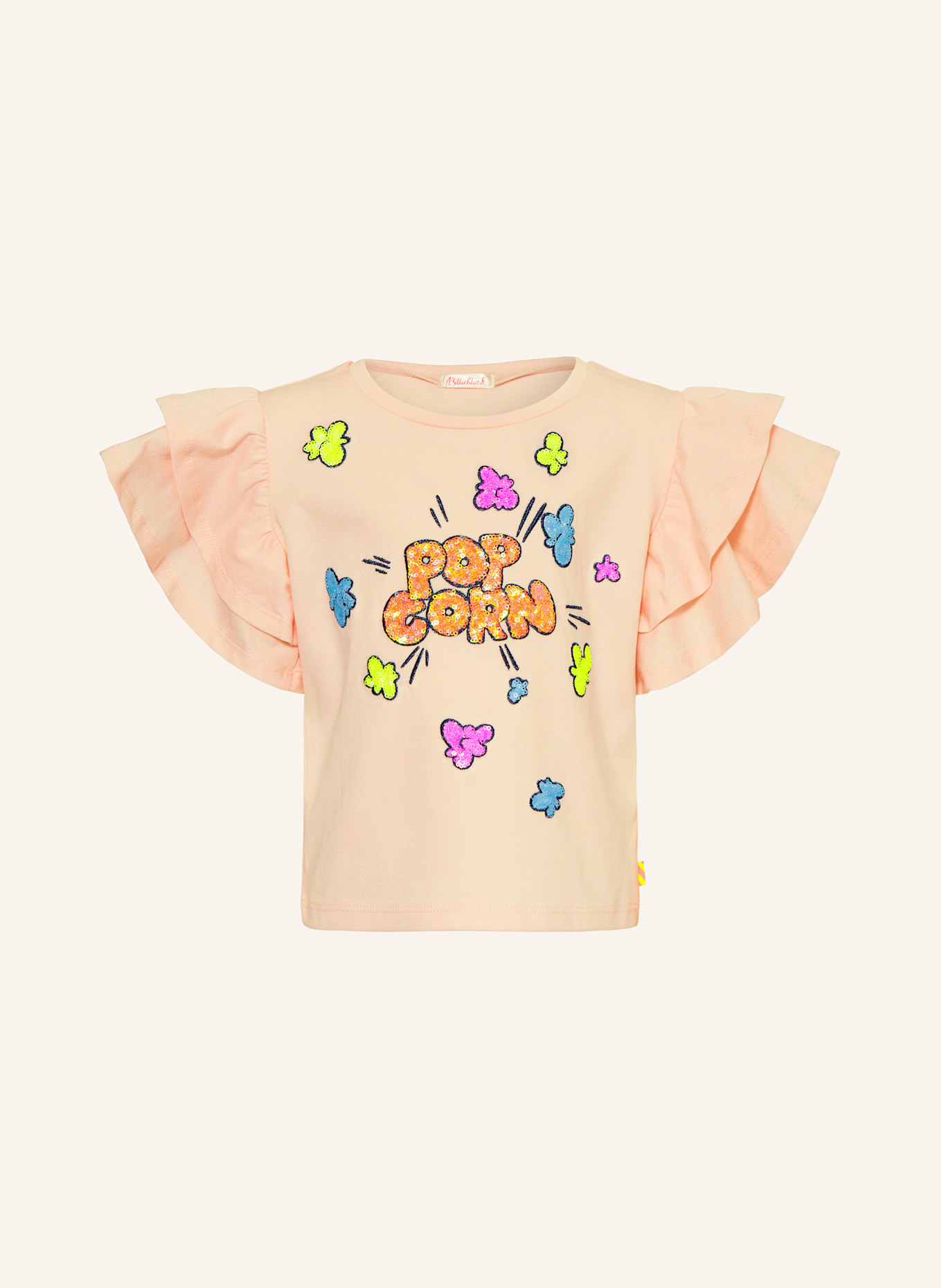 

Футболка с пайетками Billieblush, мультиколор