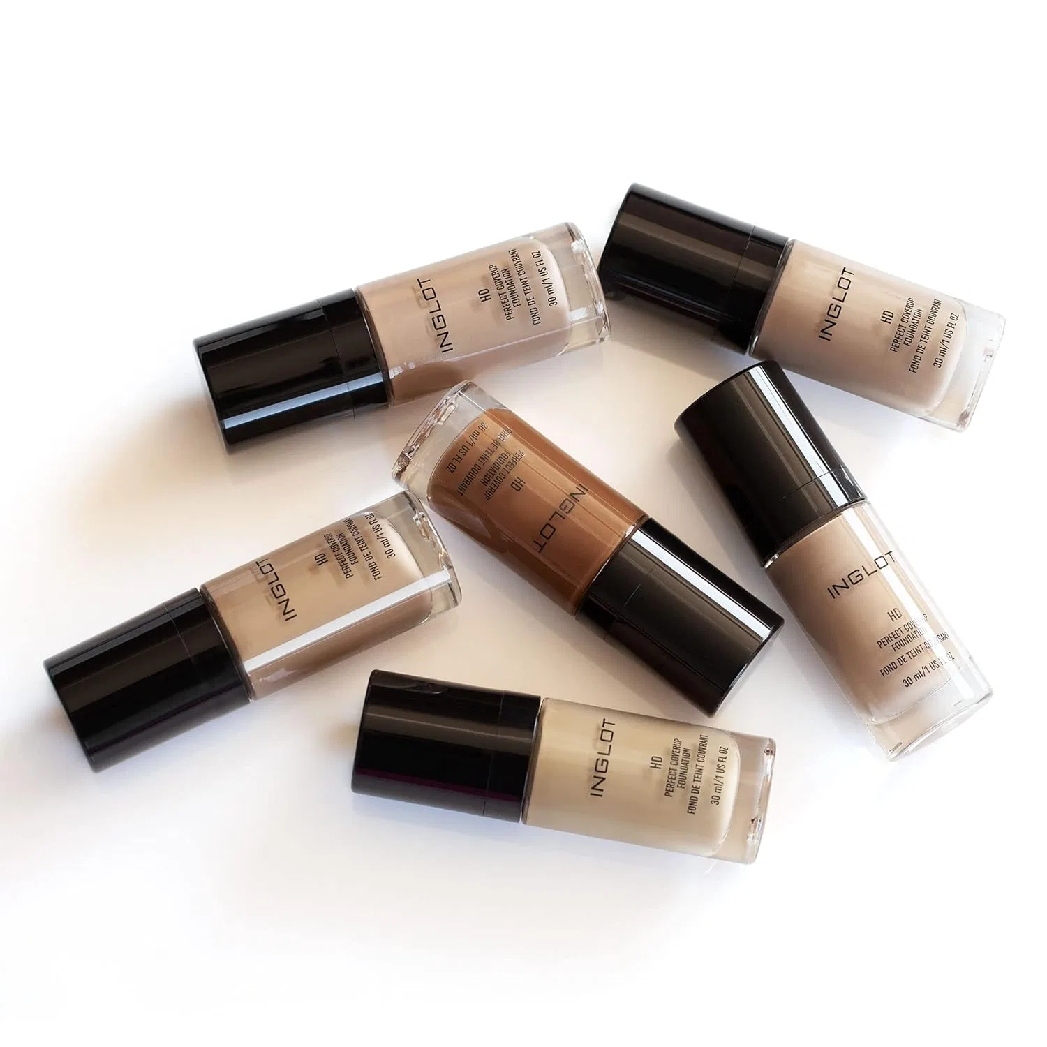 Тональный крем «HD Perfect Coverup Foundation» от Inglot Inglot, 76 — фото 4