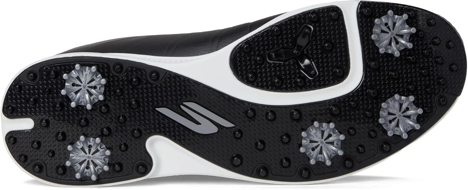 Мужские водонепроницаемые легкие кроссовки для гольфа Skechers Tempo без шипов, белый — фото 3