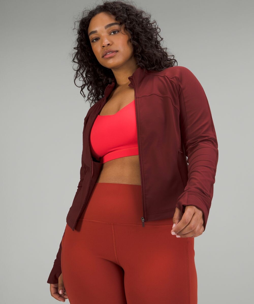 

Укороченная куртка Nulu Define Lululemon, красный